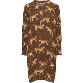 Marta Du Chateau dame kjole 5378 - Tabacco animal - S/M