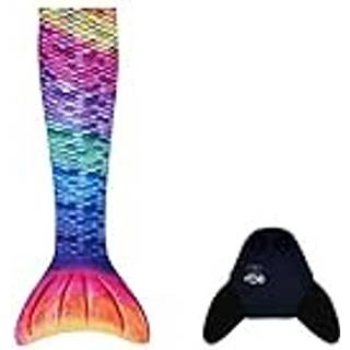 Kuaki Mermaids havfruehale til børn - Sæt - Rainbow