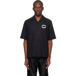 Moschino Short Sleeve Logo Shirt Black