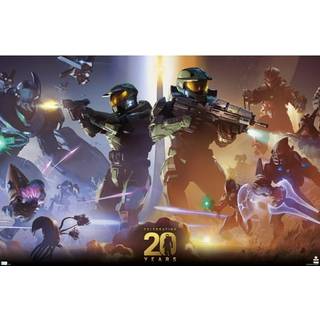 Trends International Halo - 20 ?rs v?gplakat 22.37 """" X 34.00 """" Premium Unframed version