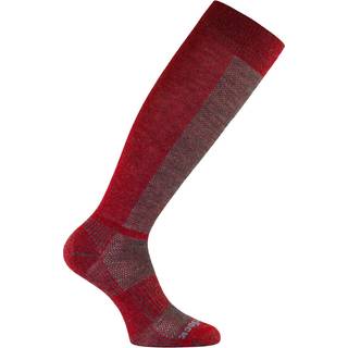 Wrightsock Merino Coolmesh II OTC Skisokker størrelse S farve rød