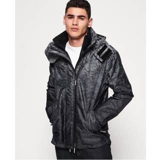 Superdry Print Pop Zip SD-Windcheater jakke med hætte