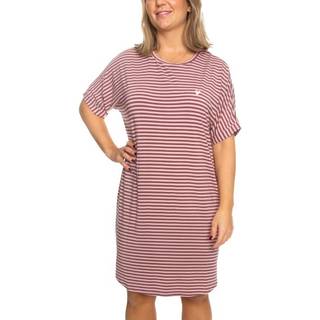 Missya Softness Modal Stripe Big Shirt - Ancientpink - Small