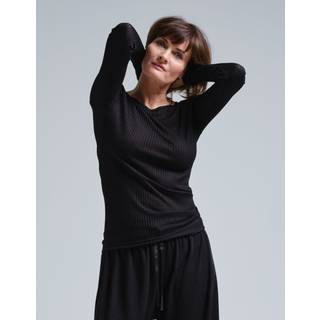 Seamless Basic bluse - Alma black