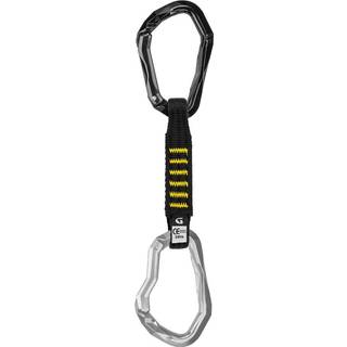 Grivel Rock Safety Quickdraw Sport Stealth Express-sæt størrelse 13 cm farve grå