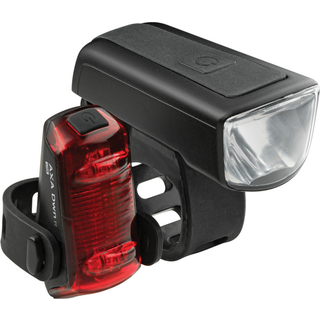 AXA DWN 30 Lygtesæt USB LED - Sort