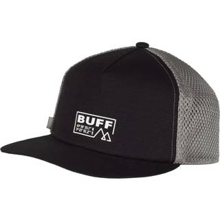 Buff Pack Trucker Cap Solid Black, OneSize