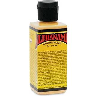 Alpha 6 Alphanamel - Tan - Emaljemaling til pinstriping -skiltmaling Bogstaver Fine Art 36 Farver Flere størrelser 5 oz