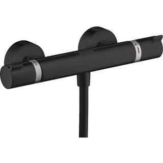 Hansgrohe Ecostat Comfort termostat - inkl forskruninger & rosetter, mat sort