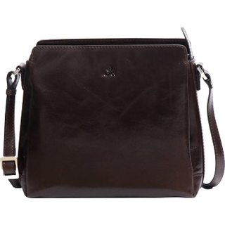 Adax Salerno Sia skindtaske (DARK BROWN)