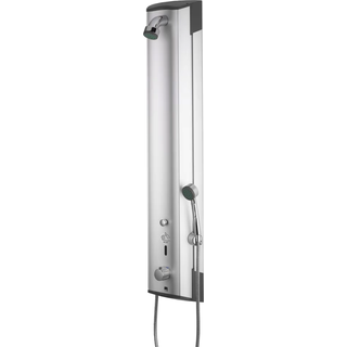 Oras Electra bruserpanel 6 V med hoved og håndbruser, krom
