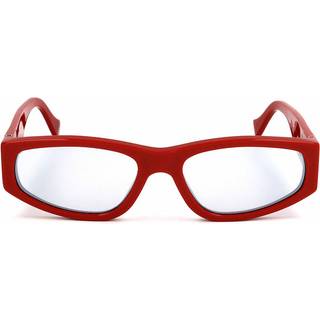 Retrosuperfuture Unisex LVM Neema Deep red Solbriller Acetat Rød Klar Firkantet Spejlet