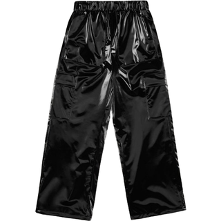 Rains Cargo Rain Pants Wide - Black