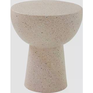 BALIS sidebord ø 35 cm - Beige