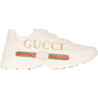 Gucci Rhyton leather sneakers - white - EU 41