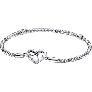 Pandora Moments Studded Chain Bracelet - 21cm - Silver