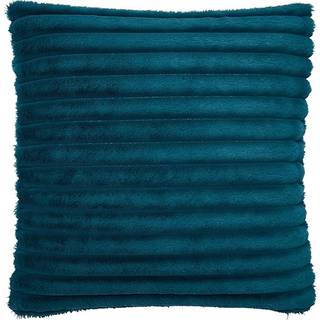 Catherine Lansfield Catherine Lansfield Teal Blue Catherine Lansfield Soft and Cosy Ribbed Cushion