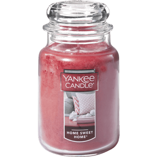 Yankee Candle Home Sweet Home Duftende klassiker 22 oz Stor Jar Single Wick Candle Over 110 timer
