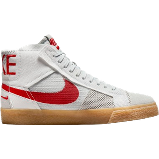 Nike Sb Zoom Blazer Mid Prm Skatesko - 7.0 - summit white/university r