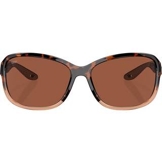 Costa Del Mar Seadrift Polarized 911406 58 Solbriller Mænd Brun - Shiny Gradient Transparent Brown Tortois - 58mm