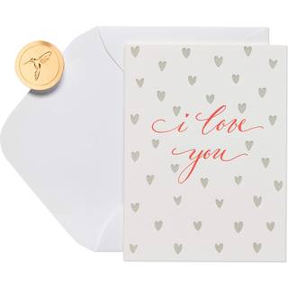 Papyrus blank romantisk kort (jeg elsker dig)
