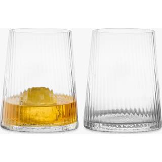 Anton Studio Designs Anton Studio Designs Set of 2 Clear Empire DOF Glasses Tumblers
