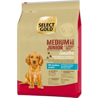 Junior Sensitive Medium insekt 4 kg
