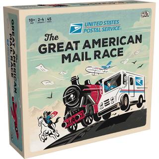 USPS Great American Mail Race: Et brevb?rende familiebr?tspil til b?rn 10+ og voksne