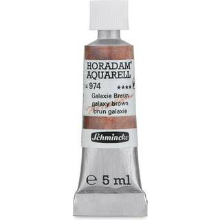 Schmincke - Horadam Aquarell Super Granulation 14 974 006 Galaxie Brown 15 ml r?r Meget st?rke granulerende farver Finest supergranulerende akvar