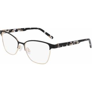 DKNY DK3007 001 52 Briller Kvinder Guld - Black Gold - 52mm