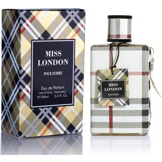 Miss London for Women Eau de Parfum - Honeysuckle Rose Jasmine Peony - Elegant Blends With Floral Citrus & Woody Note - Frisk & feminin duft - 10