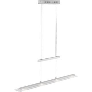 LED-hængelampe Tenso, nikkel, 115 cm, metal, CCT, dæmper