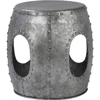 Sidebord Stue bord Sofabord Sofabord Sofabord Sølv Ø 38 cm