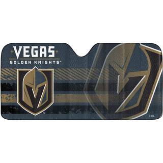 Fanmats 60074 NHL Vegas Golden Knights Windshield Sun Auto Shade Sun Shield Sun Visor | Harmonika tri-fold til opbevaring | 59 """" X 29.5 """" Farve