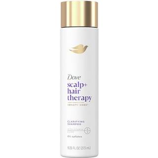 Dove densitet Boost Clearing Shampoo Scalp Hair Therapy til blid rensning med vitamin B3 zink og 0% sulfater 9,25 oz