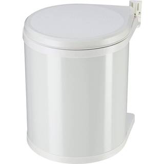 Hailo Compact-Box M - affaldsbeholder - 15 L - Hvid (skab min. bredde 40cm)