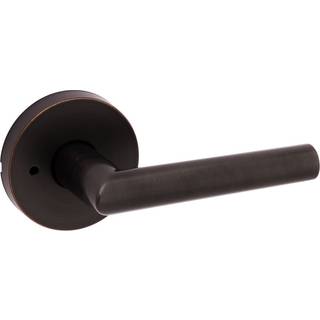 Kwikset 730milrdt-11p Milan-h?ndtag med rund rosen privatlivsd?rl?s med 6al l?s og RCS strejke venetiansk bronze finish