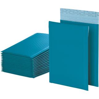 Kvalitet Park Bubble Mailers 6 x 9 tommer Bl? poly Mailers polstrede konvolutter Forsendelse Konvolutter Vandbestandig Selvforsegling 50 pr. Boks