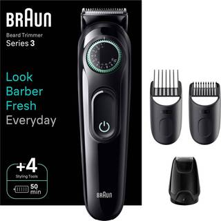 Braun Skægtrimmer Styler BT3421 Black / Vibrant Green