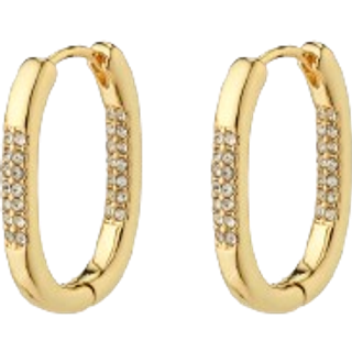 Pilgrim STAR hoops, guldbelagt