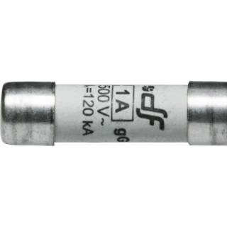 ESKA 1038614 Finsikring (Ø x L) 10.3 mm x 38 mm 0.5 A 500 V Hurtig -F- Indhold 1 stk