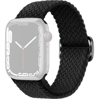 SKALO Flettet Rem Apple Watch 38/40/41mm - Rød-Sort