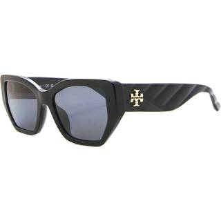 Tory Burch TY7187U Asian Fit Polarized 170981 53 Solbriller Kvinder Black - Black - 53mm