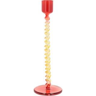 Villa Collection Styles lysestage 20,3 cm Yellow-red
