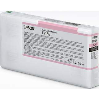 Epson Vivid Light Magenta T9136 - 200 ml blækpatron
