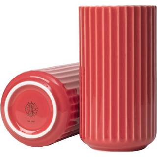 Lyngby porcelæn Lyngby vase 15,5 cm, rød