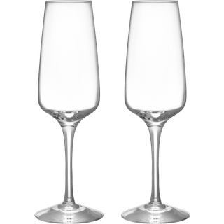 Orrefors Pulse champagneglas 28 cl 2-pak Klar