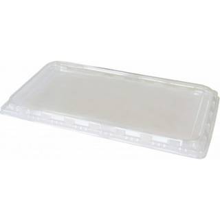 DUNI Låg APET 530x325x30 mm Transparent 32 stk (166026)