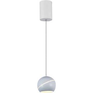 V-Tac LED lampe - Flot loftlampe, Ø12, hvid, inkl. ophæng - Dæmpbar : Ikke dæmpbar, Kulør : Varm