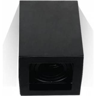 V-Tac loftslampe - Firkantet, sort, IP20, GU10 fatning, uden lyskilde
